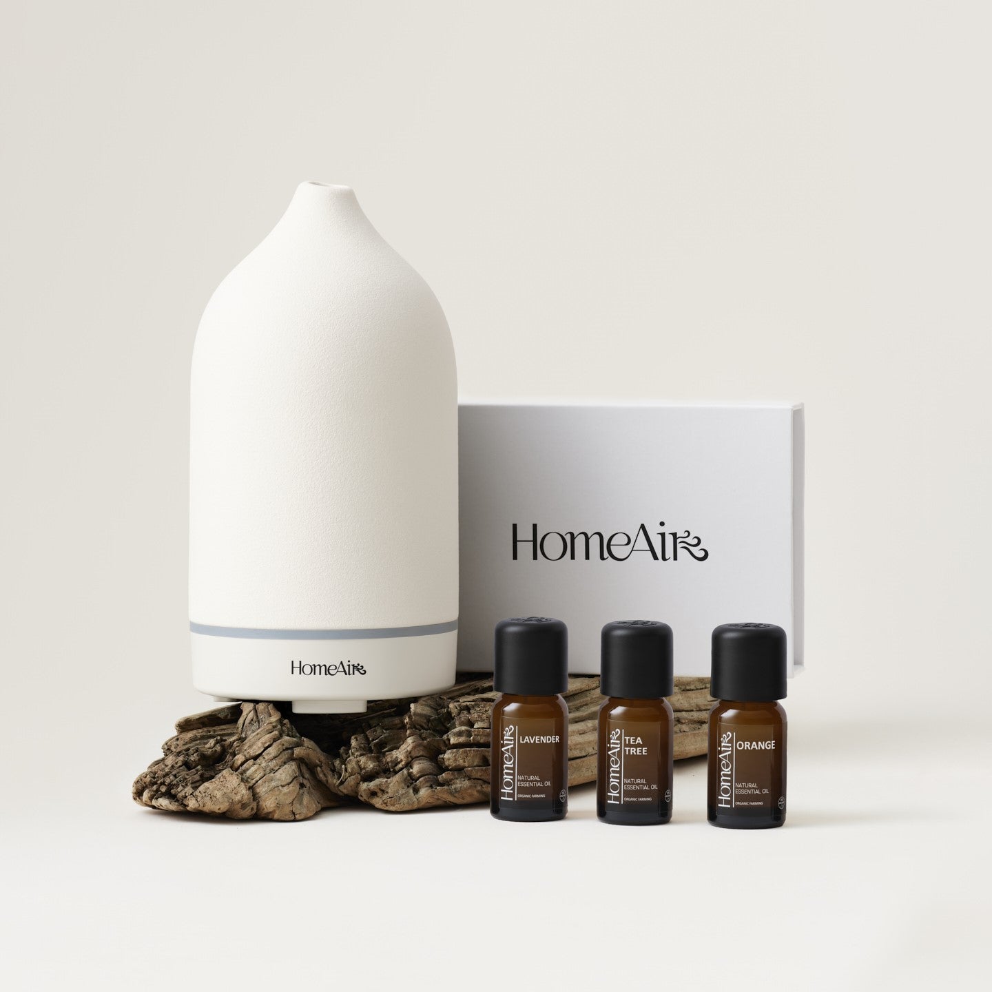 PURE WHITE KÉSZLET | aromadiffúzor | 3 illóolaj